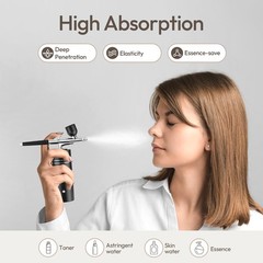 Airbrush Kit with Compressor 30PSI Portable Airbrush Rechargeable Handheld Co…