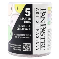 PanPastel Artist Pastels by GOLDEN, Starter Tints Set, 5 Color, Toy