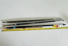 Royal & Langnickel Sable Connoisseur Aspen Princeton Paintbrush Round Lot USED