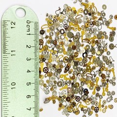 25 Unique Watch Gears Part Steampunk Lot Altered Art Movements Watchmaker Repair