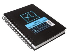 Mix Media Book XL Black 5 x 8 inches