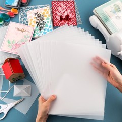 Translucent Vellum Paper 30 Sheets 8.5×11 inch 93gsm 29lb Printable DIY