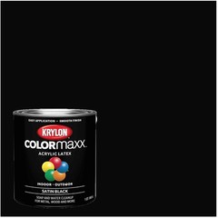 Fast-Drying Satin Black Paint – Easy Application