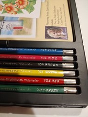Generals Pencil Learn 6 Watercolor Pencils Paint Techniques Now Kit #70 USA Made