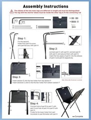 Sturdy Metal Canvas Print Rack for Art Displays – Holds 24″ x 30″ Artworks