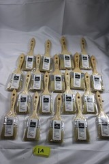 REDTREE 10002 The Fooler Double Thick Paint Brush 2 Inch and 2.5in 17pc lot
