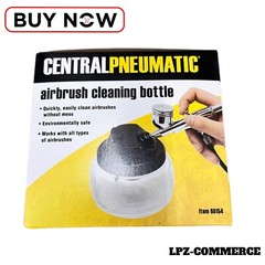 CENTRAL PNEUMATIC Airbrush Cleaning Bottle NEW / US SELLER ‼️ 🇺🇸 ..