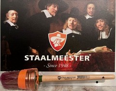 Staalmeester Serie 2010-45 Oval German Paint Brush Furniture