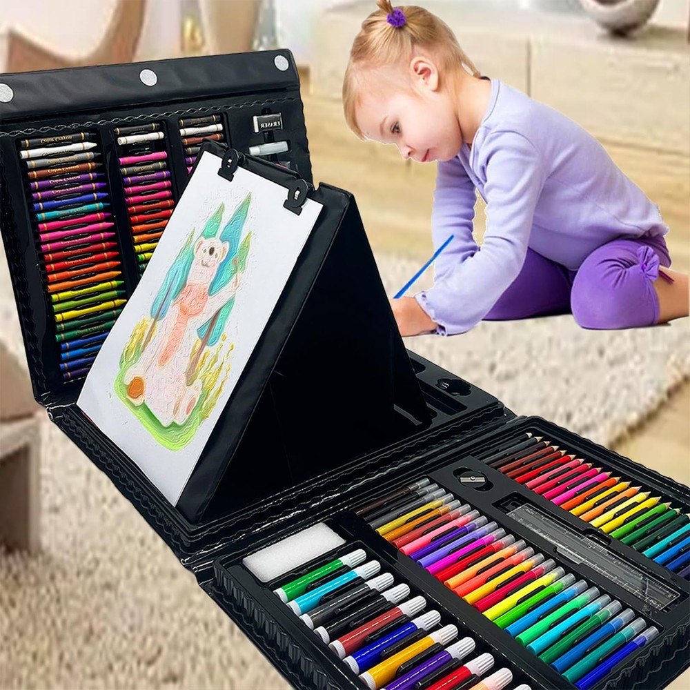 208 PCS Art Supplies, Drawing Art Set Kit for Kids,Teens Artist, Adults Art S…
