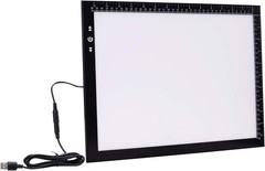 B4 LED Tracing Light Box, Adjustable Brightness Pad for Drawing Sketching