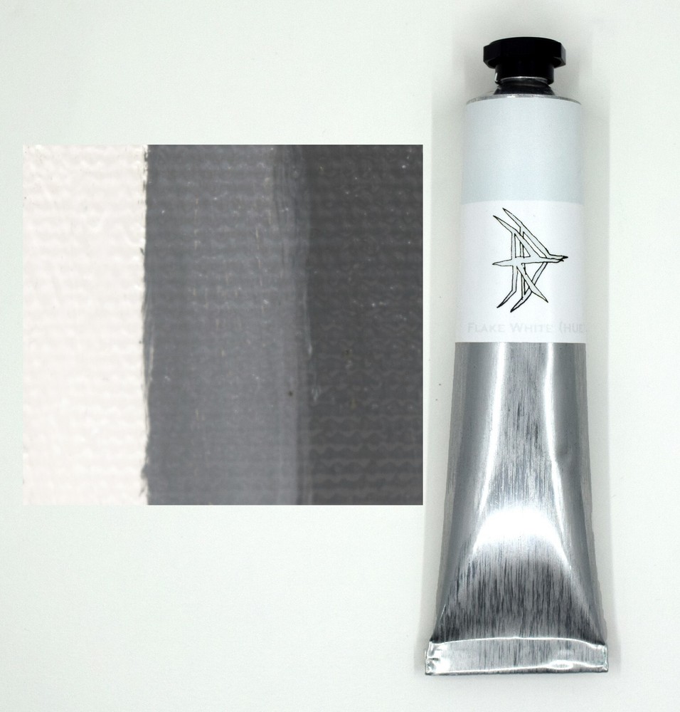 Flake White (Hue) – Handmade Oil Paint – 40ml – NON-TOXIC IMITATION!!!