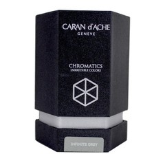 Caran d’Ache Chromatics Ink Bottle Infinite Grey 50ml Fountain Pen Refill Art
