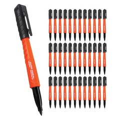 KLEIN TOOLS 80190 Skribes Fine Tip Permanent 1 Count (Pack of 1), Black