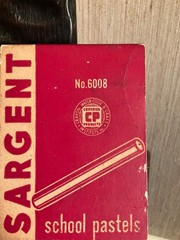 Vintage Sargent School Pastels Made in USA