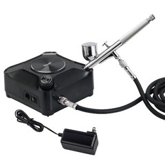 Airbrush Kit Air Compressor Nails 70in Hose Professional Uniform Spraying