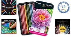 Richly Saturated Botanical Garden Colored Pencils – 12 Count for Creative Bliss