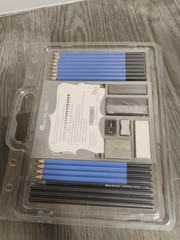 Castle Arts 26 Piece Drawing Set Pencils Craft Art Supplies New Sealed