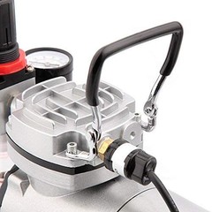 Airbrush Kit With Compressor AS18-2K Basic Start Kit With Air Hose, Cleaning …