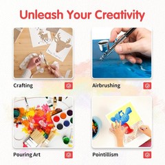 2 Pack 8×10 Canvas Boards for Painting, 100% Cotton Primed Art Panels