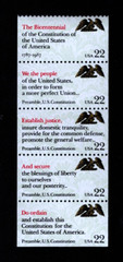 1987 Choice of US Booklet or Pane BK162/2359a Constitution! MNH Stamps