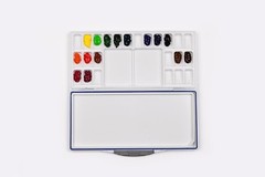Mijello Fusion Watercolor Palette 24 Wells 320x155x30mm MWP-3024