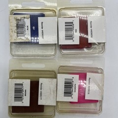 Alphacolor Biggie Tempura Cakes 4 Blue Red Brown Magenta New Sealed