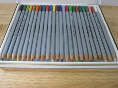 Rexel Derwent No. 32883 24 Watercolour Pencils in Metal Case
