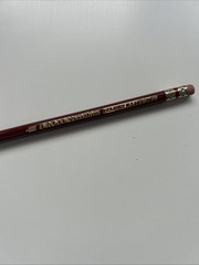 Verithin Eagle Colored Pencils Carmine Red E 745 Vintage Box & 10 Pencils