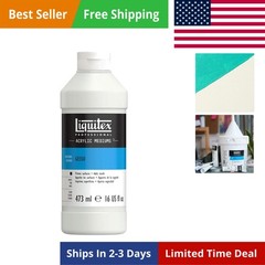 Professional Gesso Surface Prep Medium, 473ml 16-oz, White