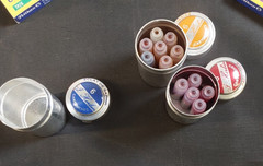 Mega Calligraphy Exotic Scented Ink Bundle-13 Pots & 4Cartridge Packs in VTG Box