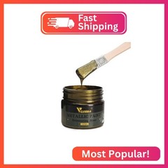 Acrylic Paint Metallic Malachite, Non Toxic, Non Fading, 100ml Copper Leaf Paint