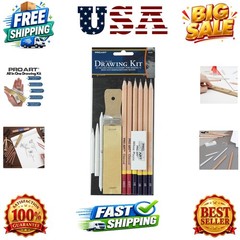 Pencils All In One Drawing Kit, Drawing Pencils, Sketch Pencils, Kit, Charcoa…