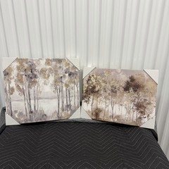 Robert Stanley Signature Collection 2pc Canvas Wall Art 16×12 & 16×14 Wall Decor