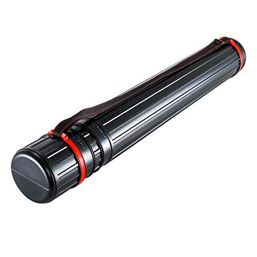Black Telescoping Drafting Tube – Outside Diameter: 3-1/4″, Inside Diameter: