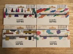 Copic Acrea Vivid Paint Marker 6 Color Set x 4 (24 Markers) Brand New