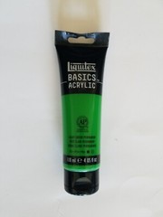 Liquitex Basics Acrylic Paint Light Green Permanent 118ml 1046312