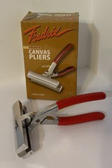 FREDRIX PREMIER CANVAS PLIERS #7401 W/ BOX 4.75″ VGC MACPHERSON’S