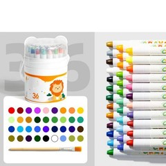 Twist Crayons for Toddlers 1-3 and Kids 4-8, Non-Toxic Washable Crayons