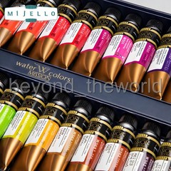 Mijello MWC-1534 Mission Gold Class Watercolor Paints 15ml X 34 Color
