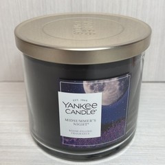 Yankee Candle Mid Summer’s Night Scented Candle, 14.5oz 3-Wick Candle Jar