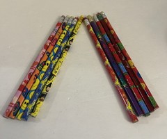 Kids Lead Pencil No . 2 Multi Colors Set Of 10