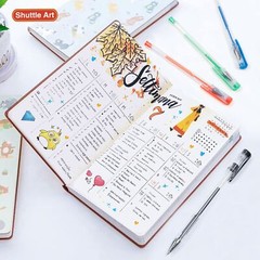 Shuttle Art 360 Pack Gel Pens Set, 180 Colors Pen 360 Piece 360