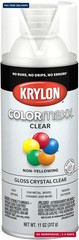 Gloss Crystal Clear Acrylic Spray Paint, 11oz – Rust Resistant and Versatile