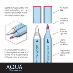 Spectrum Noir Aqua Artist Water Based Dual Nib Pen Set Pack Of 12 – Essentials
