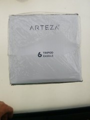 Arteza 6 Tripod Easels-12in x 9in x 8in