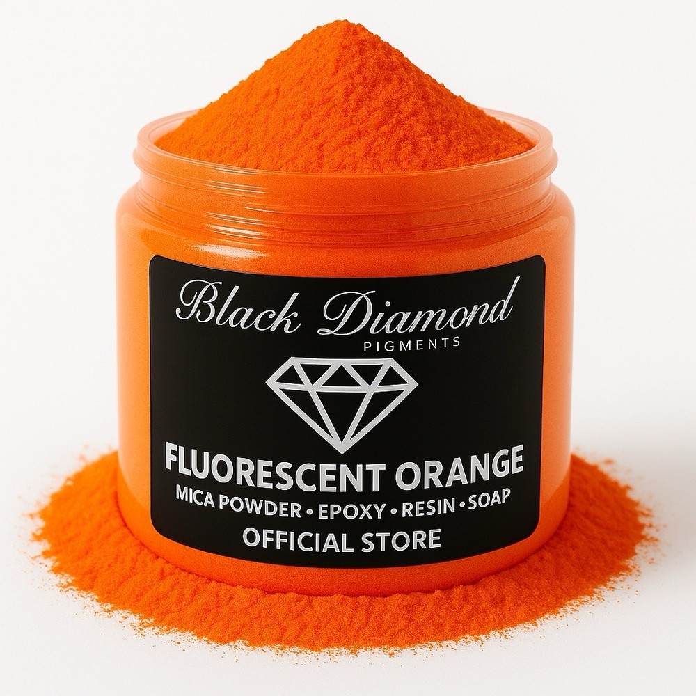 Black Diamond Pigments® | Fluorescent Orange is a premium professional pigment