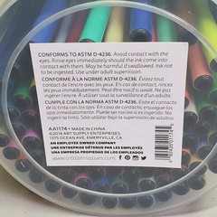 ART ALTERNATIVES Fine Tipped Water Base Marker Set 100 PC Mixed AA1174