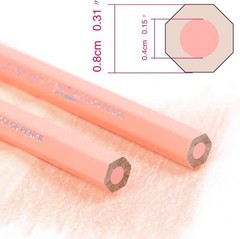 Artist-Quality Skin Tone Water Soluble Pencils – Set of 2 for Creative Drawing