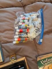 Lot Of Art Supplies – Acrylic Paints, Oil Paint, Pencils, Crayon, Brushes