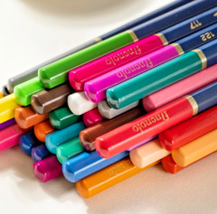 72 colors Finenolo Water-Soluble Color Pencil – Smooth, Vivid & Rich Colouring
